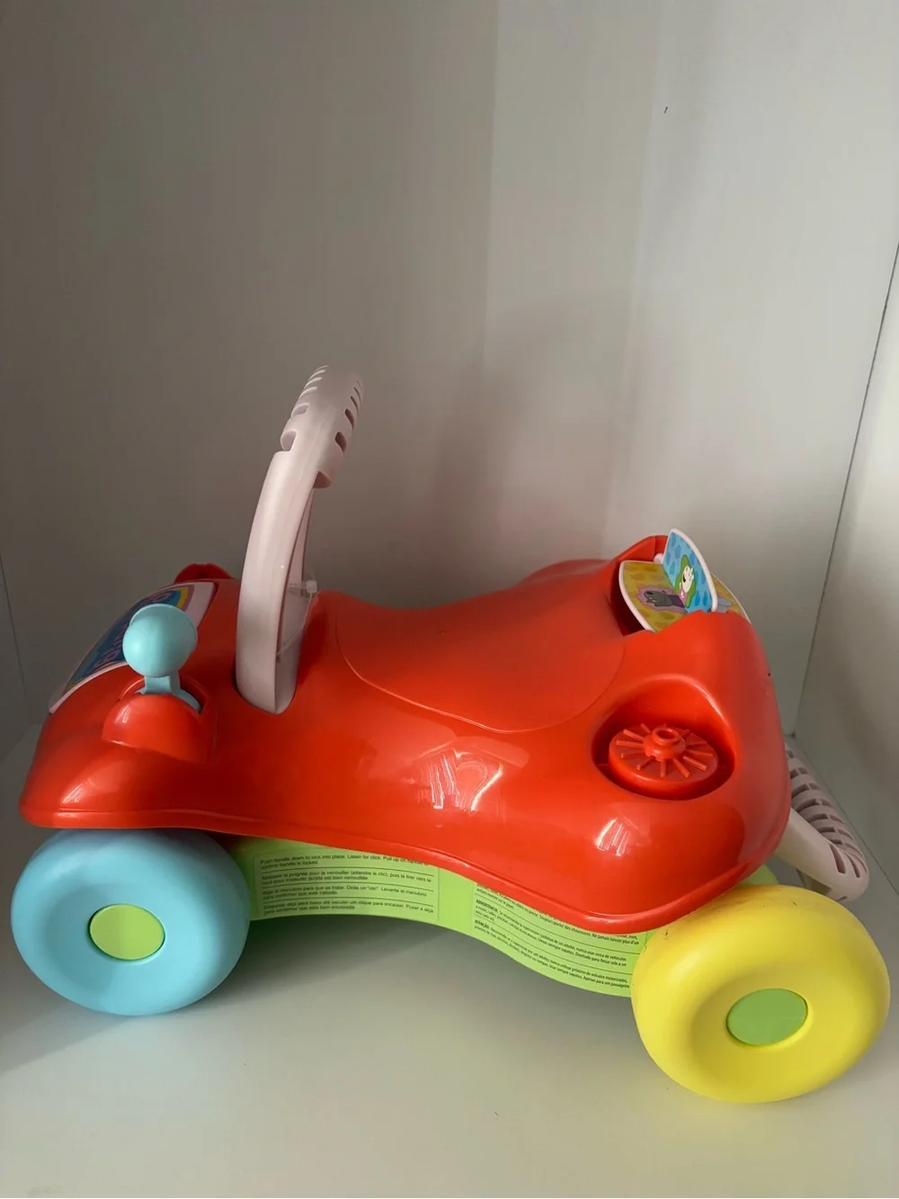 Peppa Pig Active 2-in-1 Ride-On and Walker